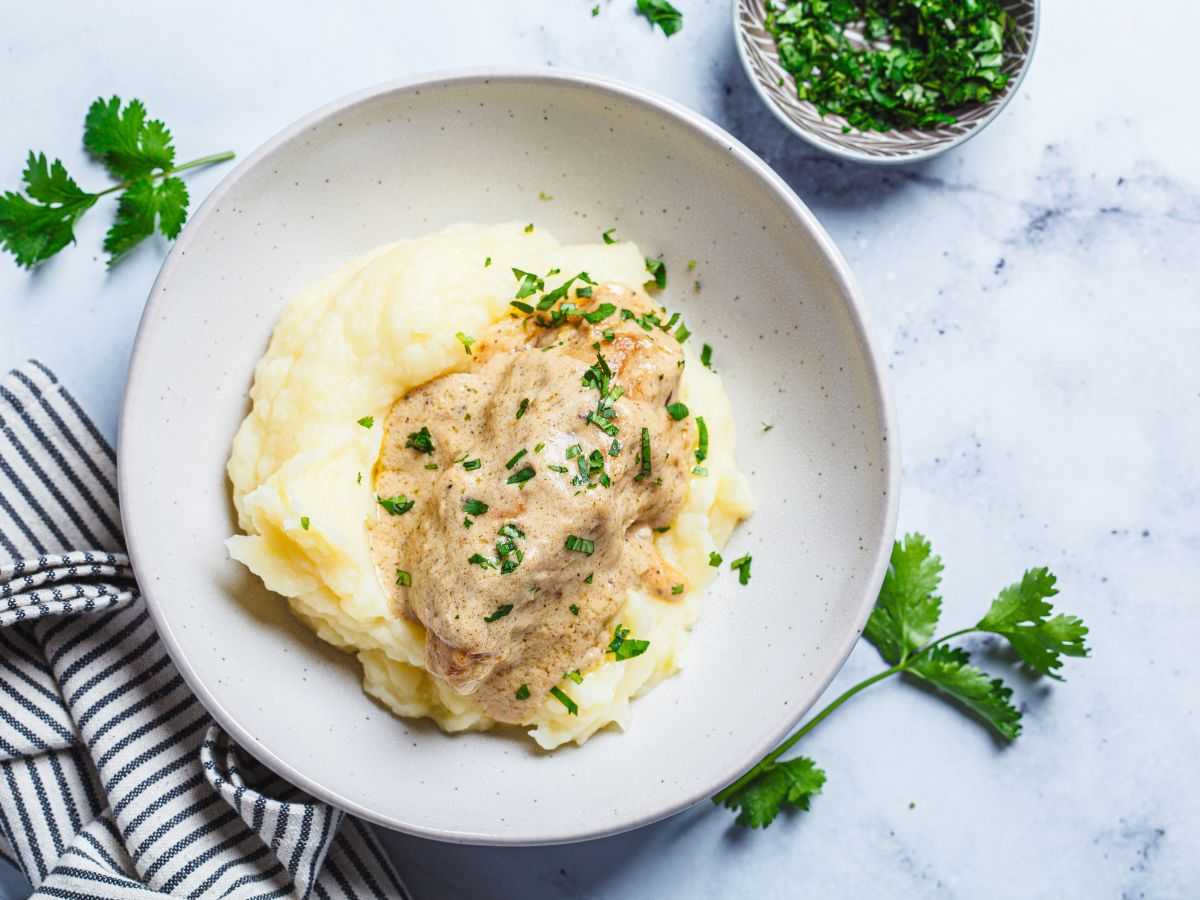 pollo cremoso