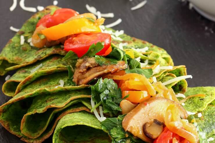 crepes verdi condite 